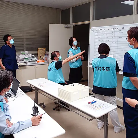大規模地震災害時活動訓練