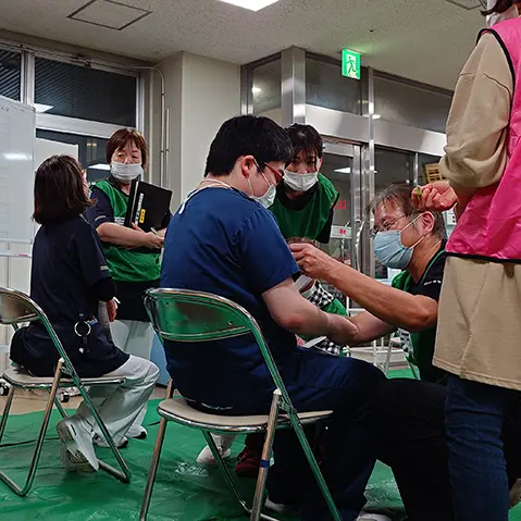 大規模地震災害時活動訓練