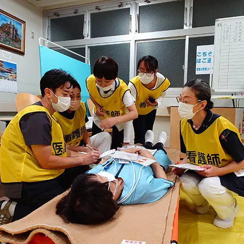 大規模地震災害時活動訓練